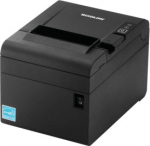 Bixolon SRP-E302, USB, 8 dots/mm (203 dpi), cutter, black - receipt printer, front exit, direct thermal, 8 dots/mm (203 dpi), media width (max.): 80 mm, print width (max.): 72 mm, roll diameter (max.): 80mm, 220mm/sec., USB (type B), drawer kickout,  ...