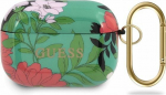 Guess Protective case Flower Collection do AirPods Pro green