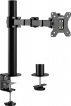SpeaKa Professional SP-MM-210 - Klemme /Bolt - 9 kg - 43.2 cm (17 Zoll) - 81.3 cm (32 Zoll) - 100 x 100 mm - Schwarz