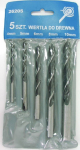 Mega drill bit for wood, twist cylindrical 4 5 6 10 8mm zestaw (26205)