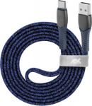CABLE USB-C TO USB2.0 1.2M/BLUE PS6102 BL12 RIVACASE