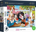 Trefl Puzzle 1000 Horrid Doggy Friendship Unlimited Fit Technology