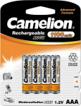 Camelion | AAA/HR03 | 1100 mAh | Rechargeable Batteries Ni-MH | 4 pc(s)