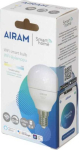 Airam SmartHome P45 - small-domed LED-a lamp, E14, opal, 470 lm, tunable white, WiFi