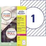 Avery Zweckform Polypropylene, Papier - frosted