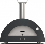 Alfa Forni Moderno 3 Pizze Wood Grey