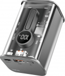 LogiLink Powerbank - with Display - 10000 mAh - 20 Watt - 3 A - PD 3.0, QC 3.0 - 2 Ausgabeanschlussstellen (USB-C (PD)