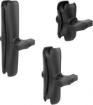 RAM Mounts Swivel - RAM Mounts Swivel Arm with C-Ball Holder - Horizontal Base, Octagon Connection Arm, C-Ball (1.5 inches), in Poly Bag