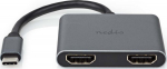 Nedis Videoadapter - 24 pin USB-C male