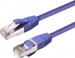 MicroConnect CAT6A S/FTP 30m Purple LSZH