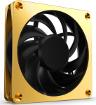 Alphacool Apex Stealth Metall L&uuml;fter 120 mm, 2.000 U/min - gold