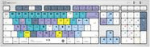 Logickeyboard DaVinci Resolve ALBA Slimline