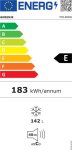 Gorenje | Freezer | FH14EAW | Energy efficiency class E | Chest | Free standing | Height 85.4 cm | Total net capacity 142 L | White