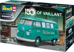 Revell 05648 150th Anniversary Vaillant VW T1 Bus Automodell kit 1 24