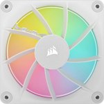 CORSAIR L&uuml;fter 120*120*25 LX120 RGB iCUE Link White Single