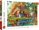 Trefl Puzzle 500 items Cottage on the river