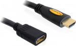 DELOCK HDMI Verl. Ethernet A -> A St/Bu 5.00m 4K