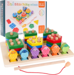 RoGer Wooden Fishing Puzzle