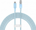 Kabel USB Baseus USB-C - USB-C 2 m Niebieski