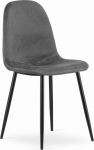 Leobert Krzesło COMO - dark gray velvet x 1