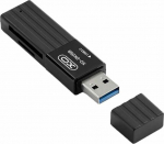 XO m&auml;lukaardilugeja DK05B 2in1 USB 3.0, must