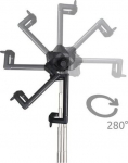 RoGer Selfie Stick + Tripod Stand with Bluetooth Remote Control