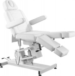ELECTRIC COSMETIC CHAIR. AZZURRO 706 PEDI 1 MOTOR. BIAŁY