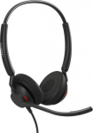 Jabra Engage 40 MS Stereo Inline Link Wired Headset, USB-C/USB-A, Black