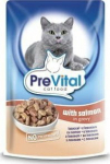 PreVital Prevital complete cat food with salmon in sauce 100g