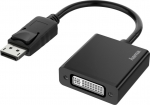 Hama Videoadapter - DisplayPort (S) zu DVI-I (W)