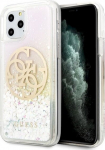 Guess GUHCN58LGIRGP iPhone 11 Pro Hard Case Gradient Liquid Glitter Circle Logo