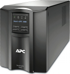 APC Smart-UPS SMT1000IC UPS AC 220/230/240V 700Watt 1000VA RS-232 USB output connectors 8 Black with APC SmartConnect