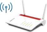 FRITZ! AVM FRITZ!Box 6850 LTE - Wireless Router - DSL/WWAN 4-Port switch - 1GbE - Wi-Fi 5 - Dual-Band - VoIP-phone adapter (DECT)