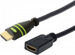Techly HDMI 4K 60Hz High Speed with Ethernet, schwarz, 7.5m