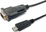 Equip Adapter USB-C->Serial RS232-DB9 Prolific St/St 1.50m