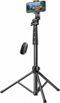Ugreen selfie stick with stand and remote control LP680 1.8m (black)