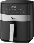 Midea Air fryer | MF-CN65E | Power 1700 W | Capacity 6.5 L | Black