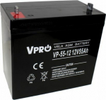 Volt VPRO battery 12V/55Ah