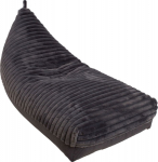 Bean bag FJORD 130x80x20/70cm dark grey
