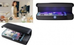 SafeScan 75 LED UV/Wei&szlig;l currency testing device, Passes Black