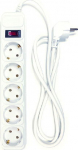 EXD Extension cord 1.8m, 5 sockets, with switch