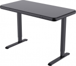 Desk ERGO FIT with 1 motor 122x62xH73.5-118cm, black