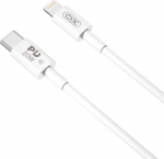 Kabel USB XO USB-C - Lightning 1 m White (GSM111850)