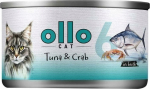 Ollo Tuna with Crab in Broth Nr 6 70g