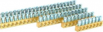 MOREK Brass terminal strip BB142-10, 142 - tory, 1.5-16mm2, 63A, 1m MAD0142E21