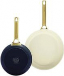 GreenPan Padova Reserve 2 pcs Frypan Set 20+26cm Oxford Blue