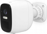 Outdoor camera Nedis Smartlife Wifi, IP66 motion sensor, night vision, white