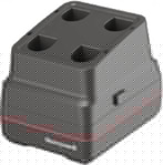 Honeywell 4-BAY BATTERY CHARGER FOR, BAT-SCN11 (CORD SOLD SEPARATELY)