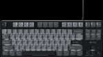Fury Kanabo K2 US white backlight mechanical black and gray - wired keyboard | Qwerty | USB | 12 multimedia keys | white backlight