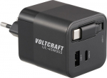 Voltcraft UC-45W002 USB Ladeger&auml;t 1x USB-A 2x USB-C PD Black interior GaN - USB Typ C - Ladeger&auml;t